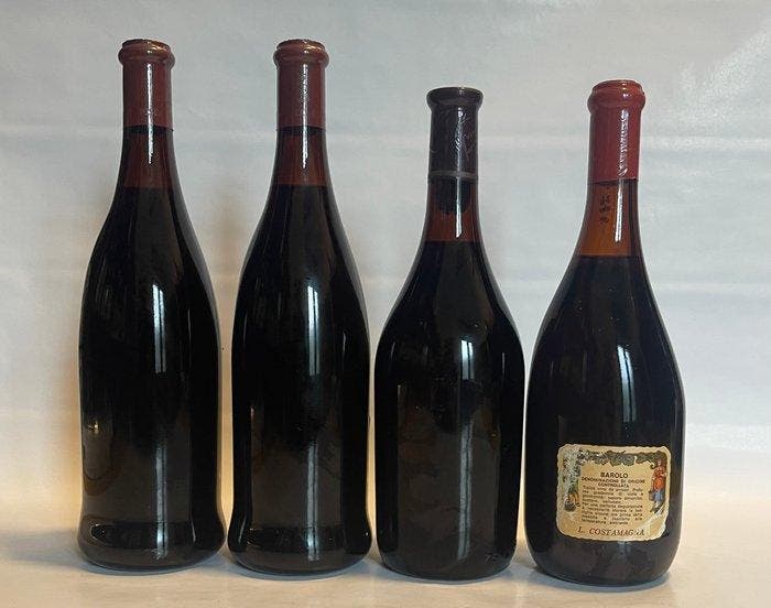 1973 x2 Ris. Luigi Bosca,, 1975 Ris. Duca d’Asti, & 1976 L., Collections, Vins