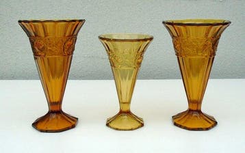 Vaas - Glas - Scailmont Manage, Antiek en Kunst