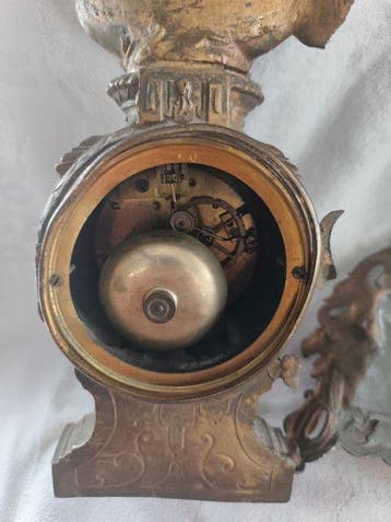 Pendule à balancier (2) - Antique Laiton - 1850-1900 -