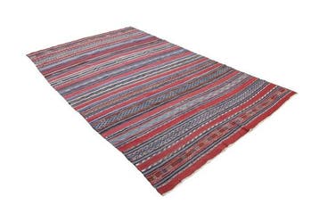 Anatolië Shahsavan Kilim Antiek van Wol - Vloerkleed - 300
