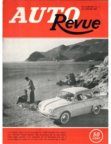 1957 AUTO REVUE MAGAZINE 2 NEDERLANDS