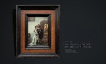 Johannes Anthonie Balthasar Stroebel (1821-1905) - Echtpaar, Antiek en Kunst