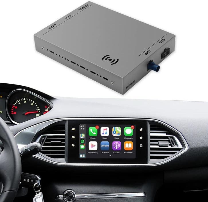 Draadloze Carplay Peugeot/Citroen | Retour Deal 30% Korting!, Auto diversen, Autoradio's, Nieuw, Verzenden