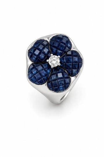 Bague - 18 carats Or blanc, Bague exclusive en or blanc 18, Bijoux, Sacs & Beauté