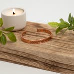 Koperen gezondheids-klemarmband met 6 magneten, Ophalen of Verzenden, Nieuw