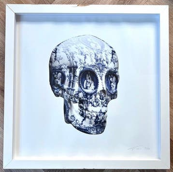 Magnus Gjoen (1979) - Delft Skull