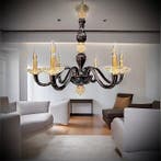 SLC Illumina - MG - Kroonluchter - Gold-Black 6Lnew -