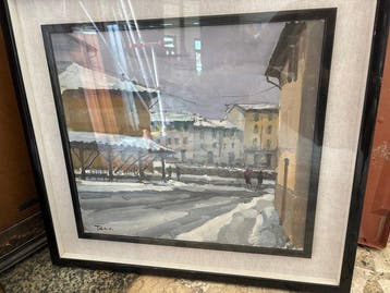 Mario Tabacci (1919-2011) - Naviglio, Antiek en Kunst