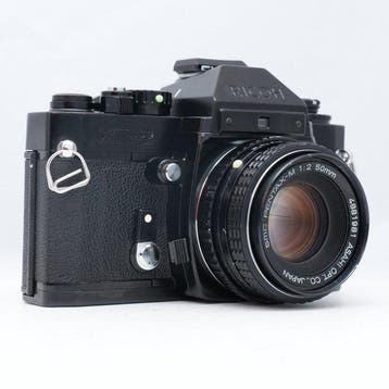 Ricoh XR-2 + SMC Pentax-M 50mm F2 Analoge camera, Nieuw
