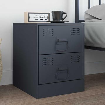 vidaXL Kast Handvatten 12 st Antraciet 85 x 45 mm Metaal, Verzenden, Nieuw