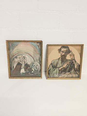 Jan Toorop (1858-1928) - Man, Antiek en Kunst, Kunst | Schilderijen | Modern