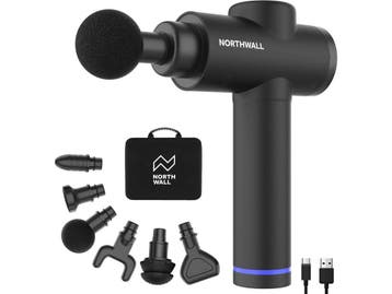 Northwall Prime - Massage Pistool - 6 Opzetstukken 20, Sport en Fitness, Massageproducten, Verzenden, Nieuw