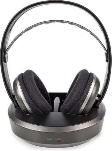 Draadloze TV-Koptelefoon Nedis RF Over-Ear Maximale batte..., Verzenden, Nieuw