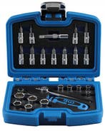 Bgs Technic Dopsleutelset 6,3 mm (1/4) 24-dlg, Verzenden, Nieuw