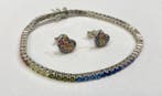 Sans prix de réserve - Ensemble de bijoux 2 pièces Argent -, Handtassen en Accessoires, Antieke sieraden
