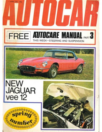 1971 AUTOCAR MAGAZINE 3914 ENGELS, Nieuw