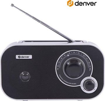 2dekans | Denver FM Radio Retro - Werkt op batterij of, Ophalen of Verzenden, Nieuw