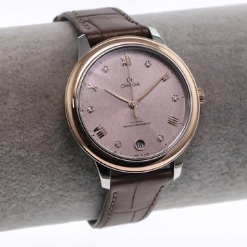 OMEGA - 34 mm, stainless steel and 18K Sedna gold on a, Nieuw