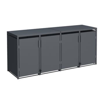 Container berging staal Holten voetpedaal 4 containers, Verzenden, Nieuw