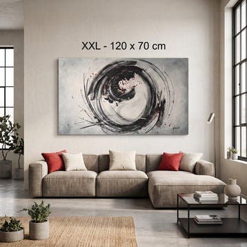 Monika Spiewak - Abstract - Oil Painting Stretched On The