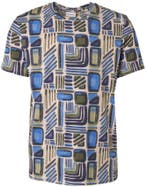 No Excess T-Shirt Print Blauw maat Maat 48/50 (M) Heren, Vêtements | Hommes, T-shirts, Verzenden