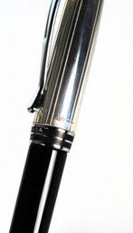 Aurora - Ipsilon -Cap- Sterling Silver-Black - Vulpen, Nieuw