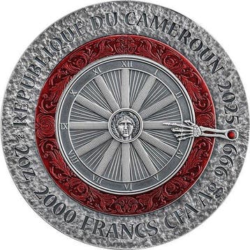 Kameroen. 200 Francs 2025 Si Vis Pacem, Para Bellum 2 oz