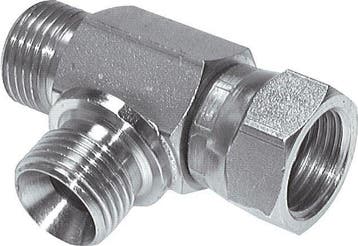 T-Koppeling G2'' Buitendraad X Binnendraad Staal Hydrauliek, Doe-het-zelf en Bouw, Verzenden, Nieuw