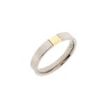 Bicolor gouden ring, Gebruikt, Overige kleuren, 20 of groter, Ophalen of Verzenden