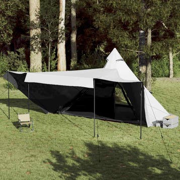 vidaXL Tipitent 8-persoons waterdicht verduisterende stof, Caravans en Kamperen, Verzenden, Nieuw