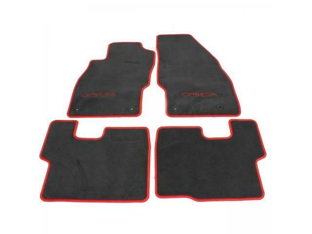 ORIGINAL Velours matten Opel velour matten set RODE Corsa D, Auto-onderdelen, Interieur en Bekleding, Ophalen of Verzenden