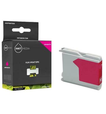 Brother LC-970M  inktcartridge Magenta  inktmedia huismerk, Computers en Software, Printers, Verzenden, Nieuw