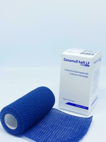 Danamull Haft Zelfklevend Fixatiewindsel blauw 10cm x 4m, Diversen, Ophalen of Verzenden, Nieuw