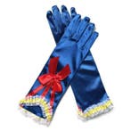 Prinsessenjurk - Handschoenen met strik - Donker blauw - Kle, Kinderen en Baby's, Verzenden, Nieuw