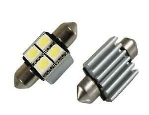 CANBUS 31mm 4 LED dome auto interieur lamp C5W, Verzenden