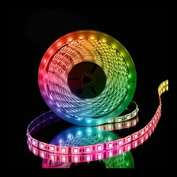 COMPLETE LED Strip set RGB 5Mtr 5050/60 Incl., Huis en Inrichting, Verzenden, Nieuw