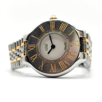 Cartier - Must de Cartier - Sans prix de réserve - Femme -, Handtassen en Accessoires, Horloges | Heren, Nieuw