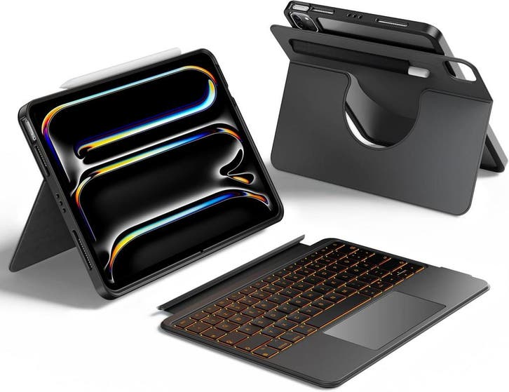 Magnetische Toetsenbordhoes iPad Pro 11 | Tweede Kansje O..., Computers en Software, Apple iPads, Nieuw, Verzenden