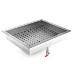 Crushed Ice Bak | RVS | Inbouw (Recht) | 2x 1/1 GN | Open |, Verzenden, Nieuw in verpakking