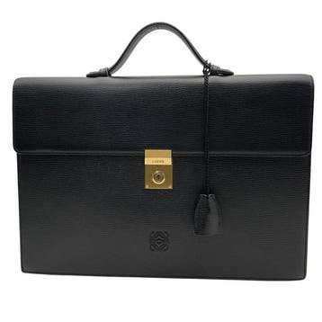 Loewe - Anagram Textured Leather 2WAY Briefcase - Business