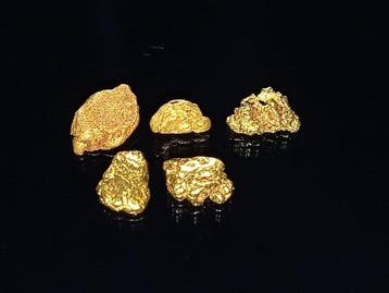 Pépites dor brillantes - Yukon/Canada Pépites- 0.5 g