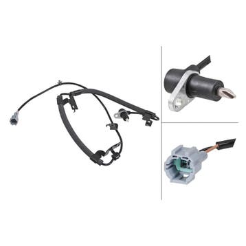 ABS-sensor Vooras rechts Nissan Navara 2.5 D 4x4 vanaf 2001, Verzenden, Nieuw, Nissan