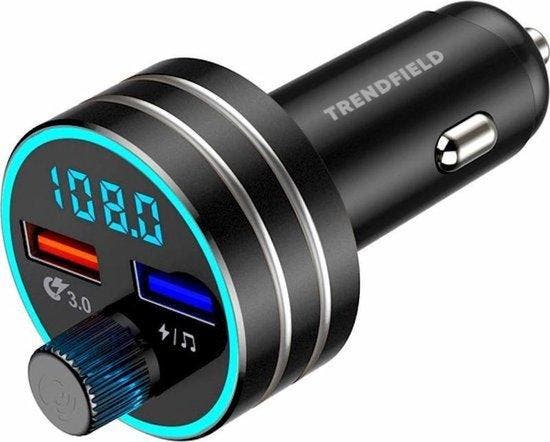 2dekans | Trendfield FM Transmitter Bluetooth 5.0 - Carkit, Auto diversen, Auto-accessoires, Ophalen of Verzenden