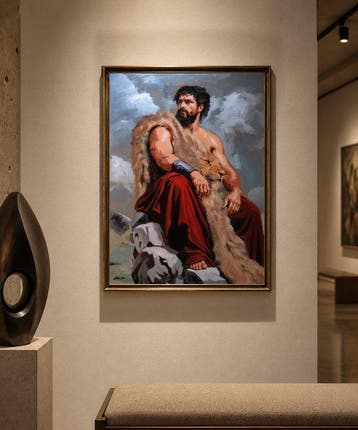 Iacob - Hercules, Antiquités & Art, Art | Peinture | Moderne