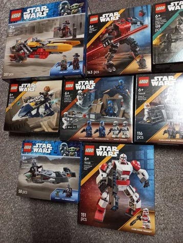Lego Set - Star Wars - Star Wars 75412 , 75436 , 75373 ,, Nieuw