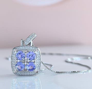 Zonder minimumprijs - Ketting met hanger Zilver, Verguld,