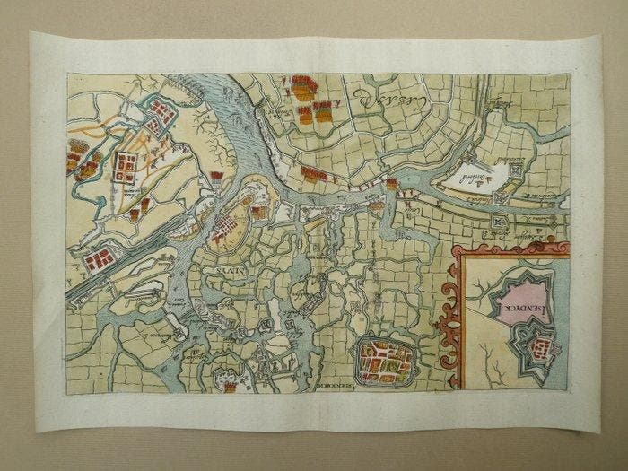 Nederland - Aardenburg / Zeeuws Vlaanderen / Sluis /, Livres, Atlas & Cartes géographiques