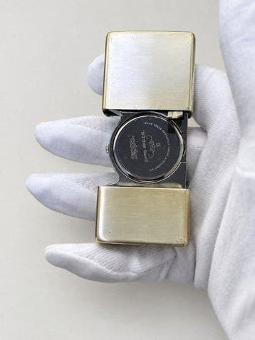 Zakhorloge - Zippo - Messing, Metaal - 1990-2000