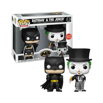 Funko Pop!  Batman and The Joker 2Pack GameStop  1989 Batman, Verzenden