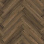 Floorlife Yup Herringbone warm brown pvc 59,5 x 11,9cm, Ophalen of Verzenden, Nieuw